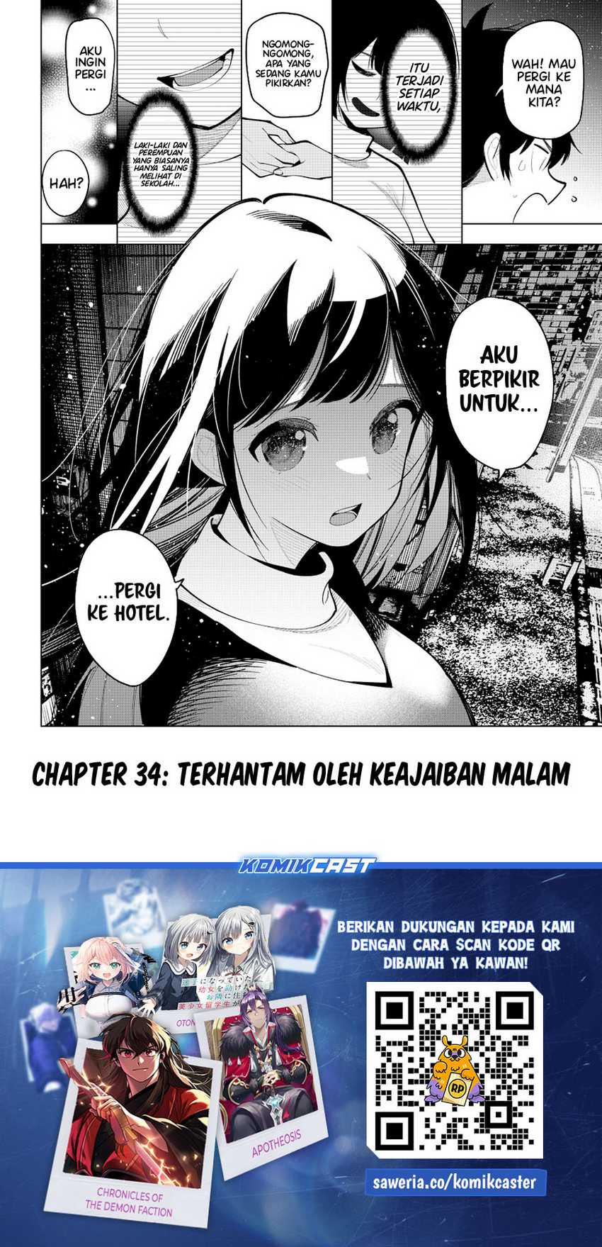 Mayonaka Heart Tune Bab 34 halaman 22