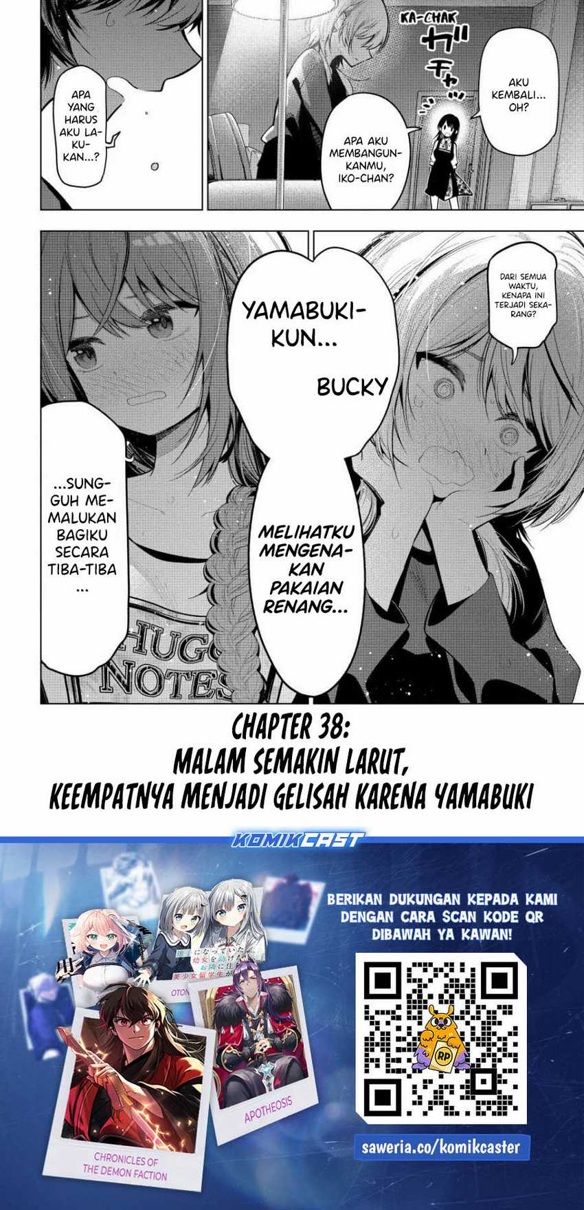 Mayonaka Heart Tune chapter 38 halaman 21