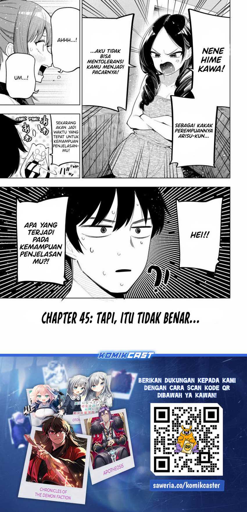 Mayonaka Heart Tune chapter 45 halaman 21