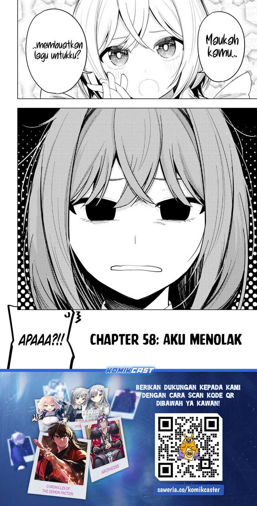 Mayonaka Heart Tune chapter 58 halaman 21