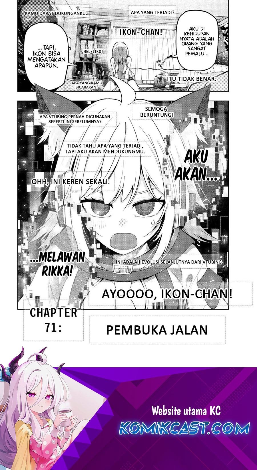 Mayonaka Heart Tune chapter 71 halaman 21