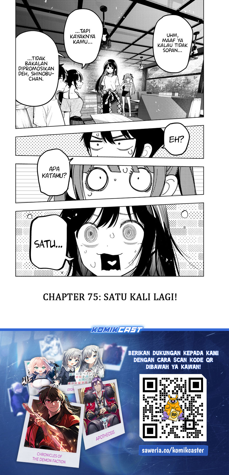 Mayonaka Heart Tune chapter 75 halaman 20