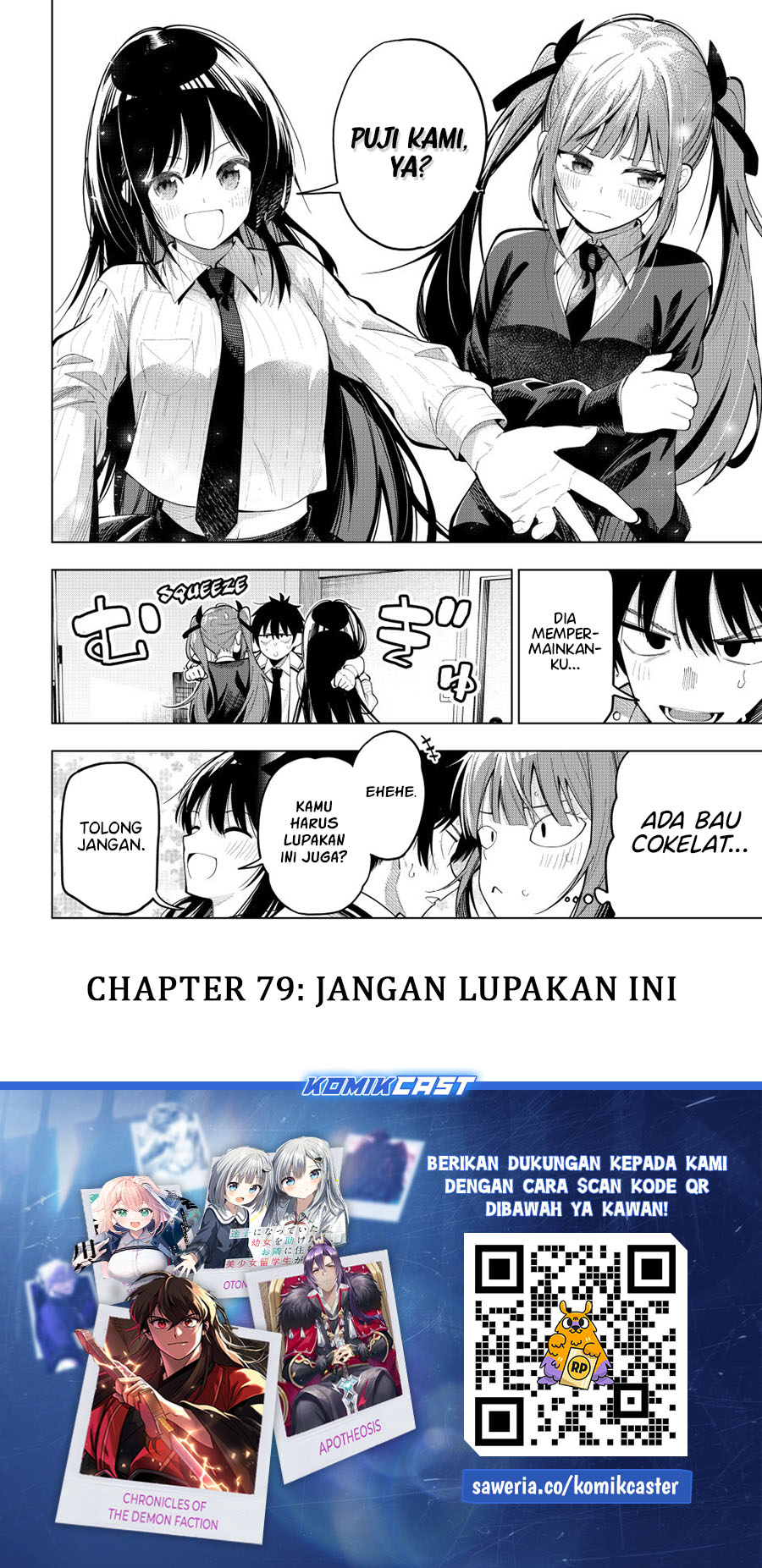 Mayonaka Heart Tune chapter 79 halaman 20