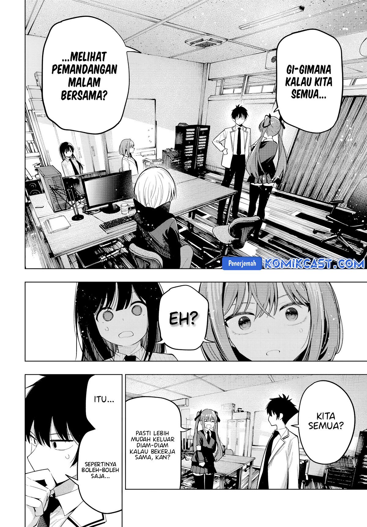 Mayonaka Heart Tune chapter 80 halaman 14
