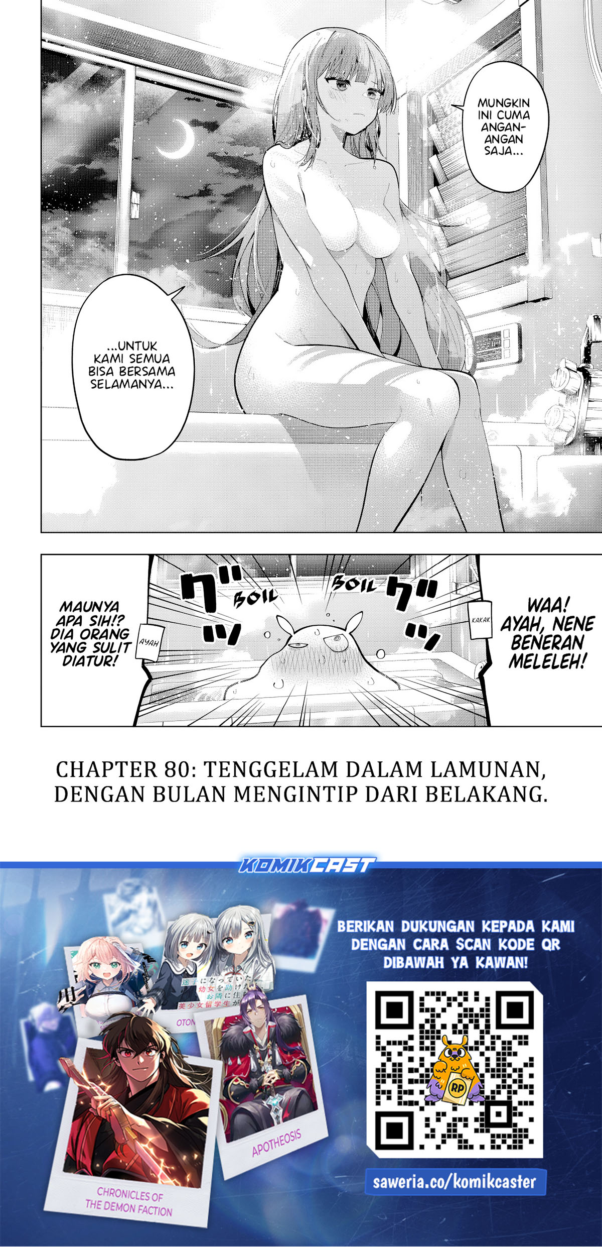Mayonaka Heart Tune chapter 80 halaman 20