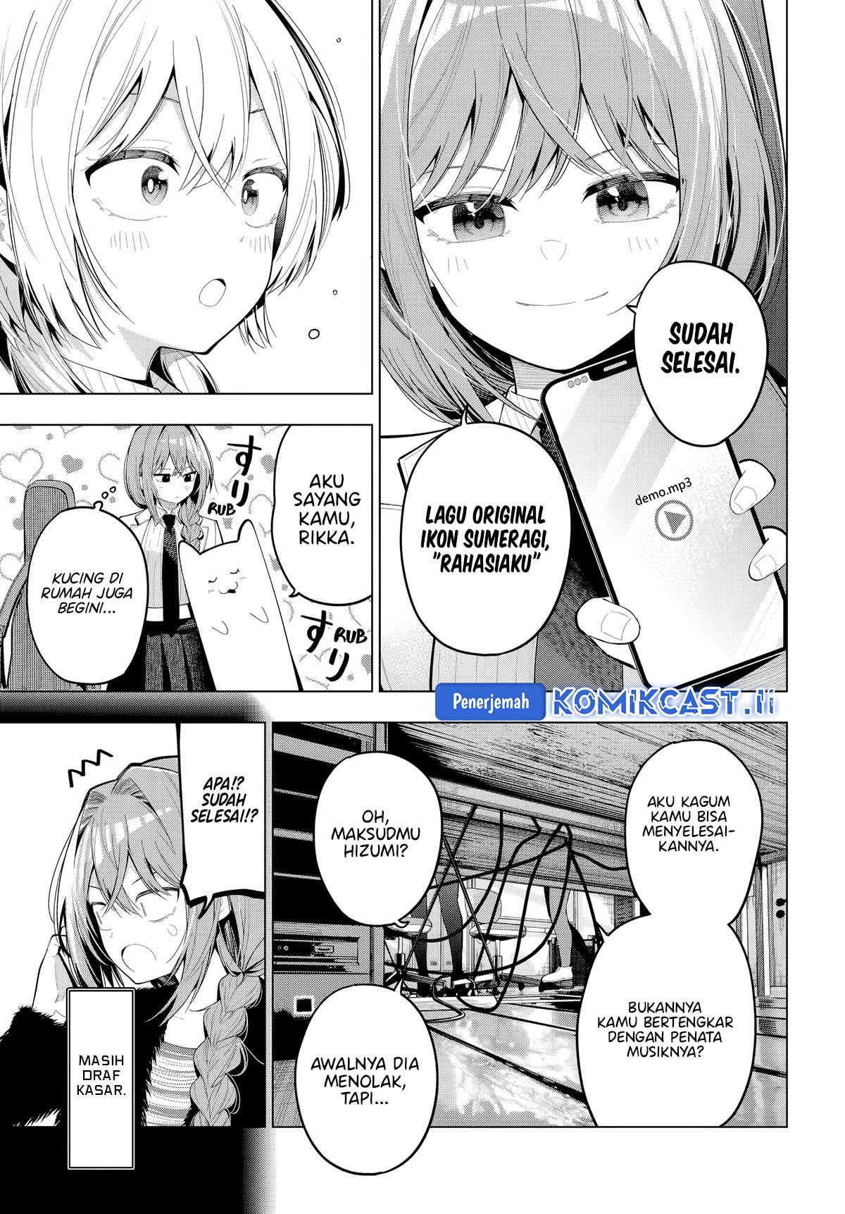 Mayonaka Heart Tune chapter 81 halaman 3