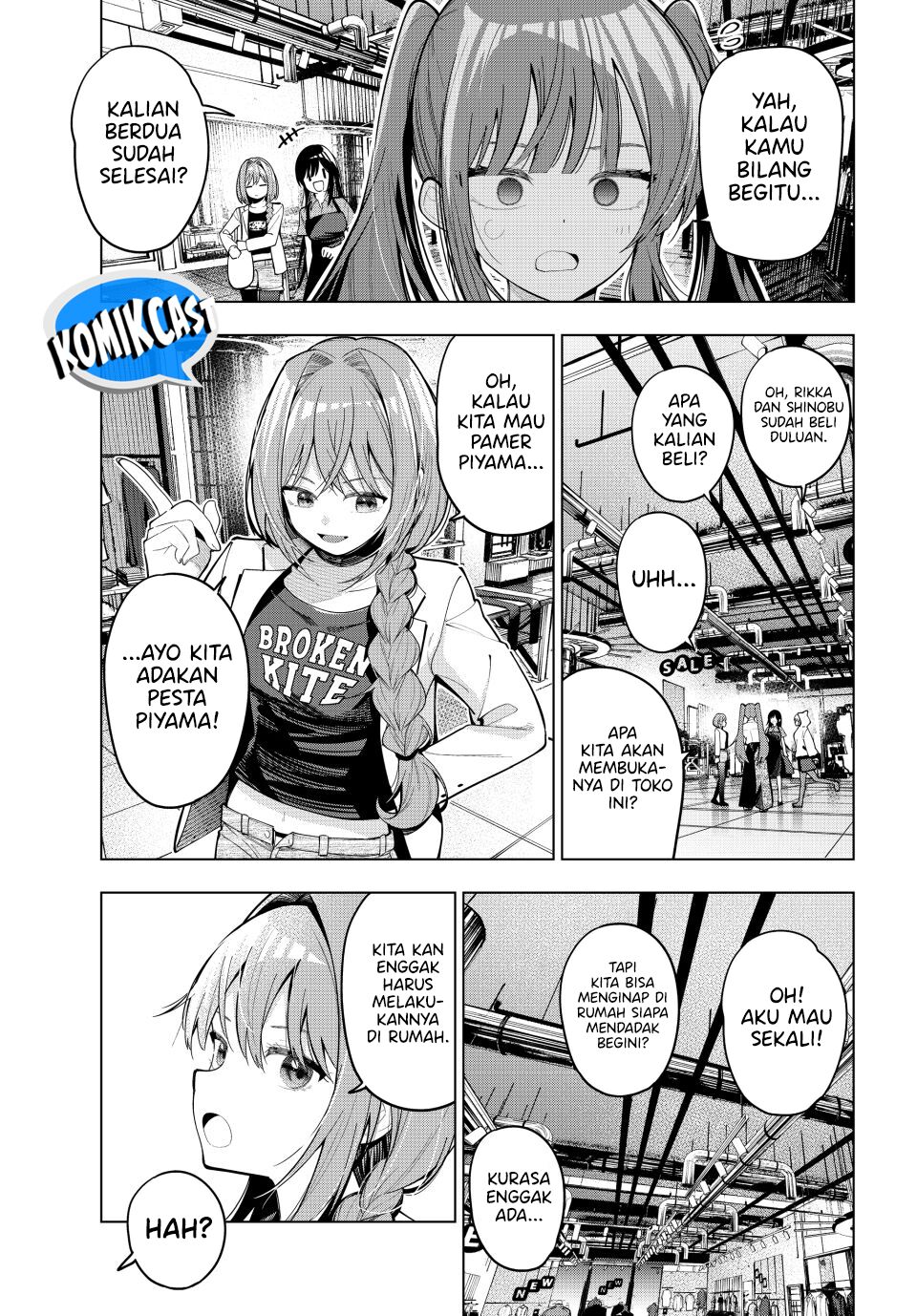 Mayonaka Heart Tune chapter 85 halaman 13
