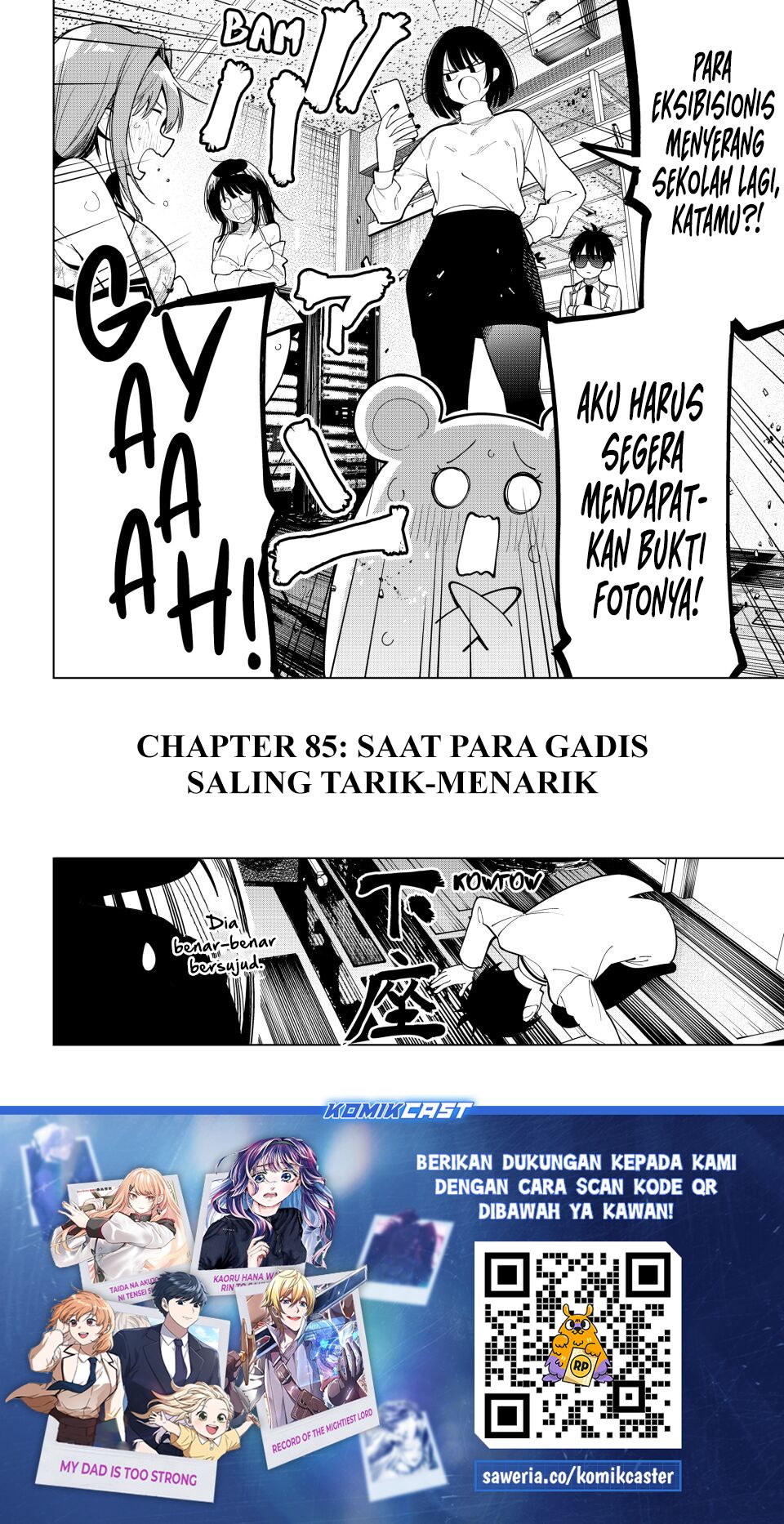 Mayonaka Heart Tune chapter 85 halaman 19