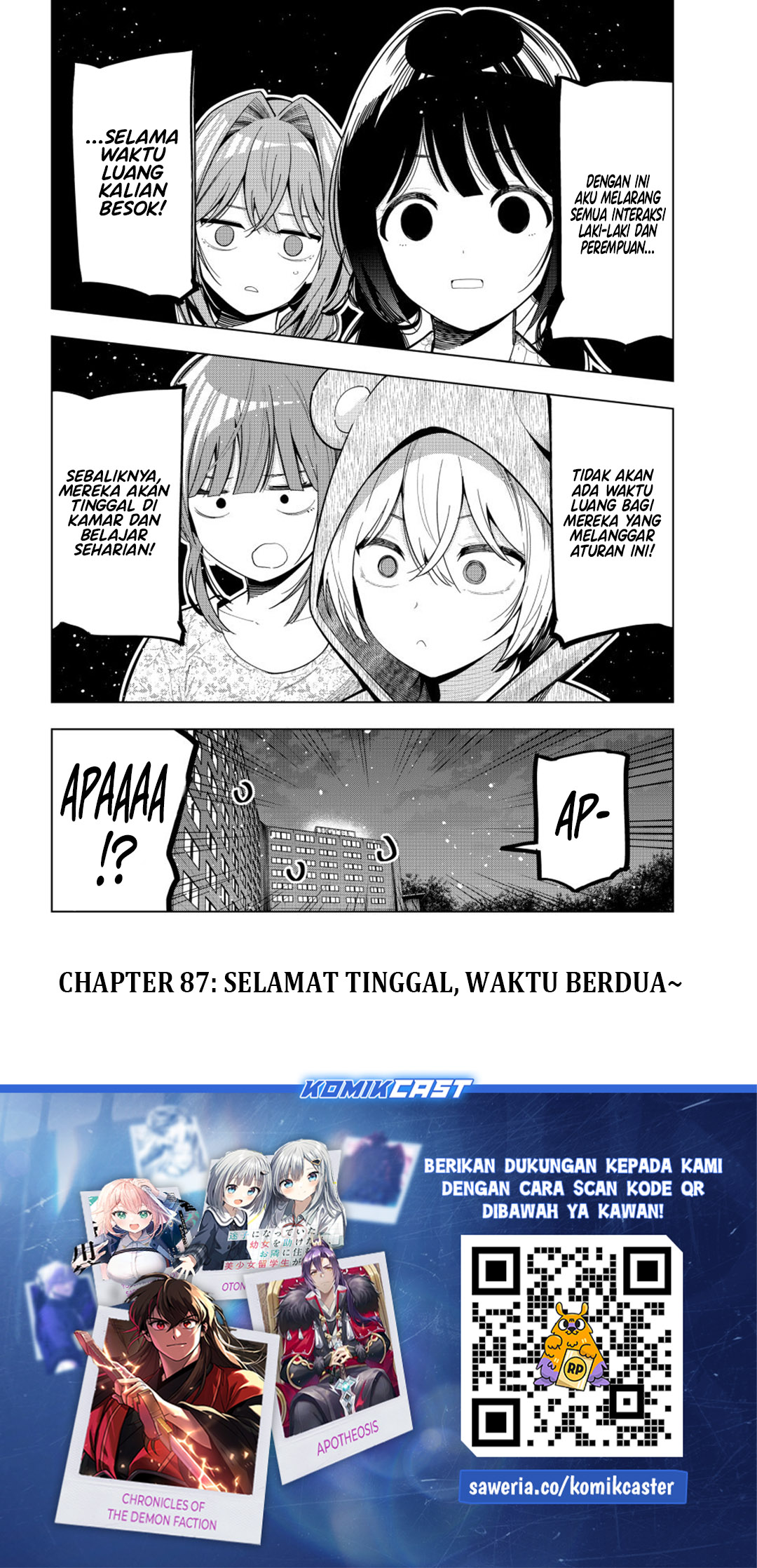 Mayonaka Heart Tune chapter 87 halaman 20