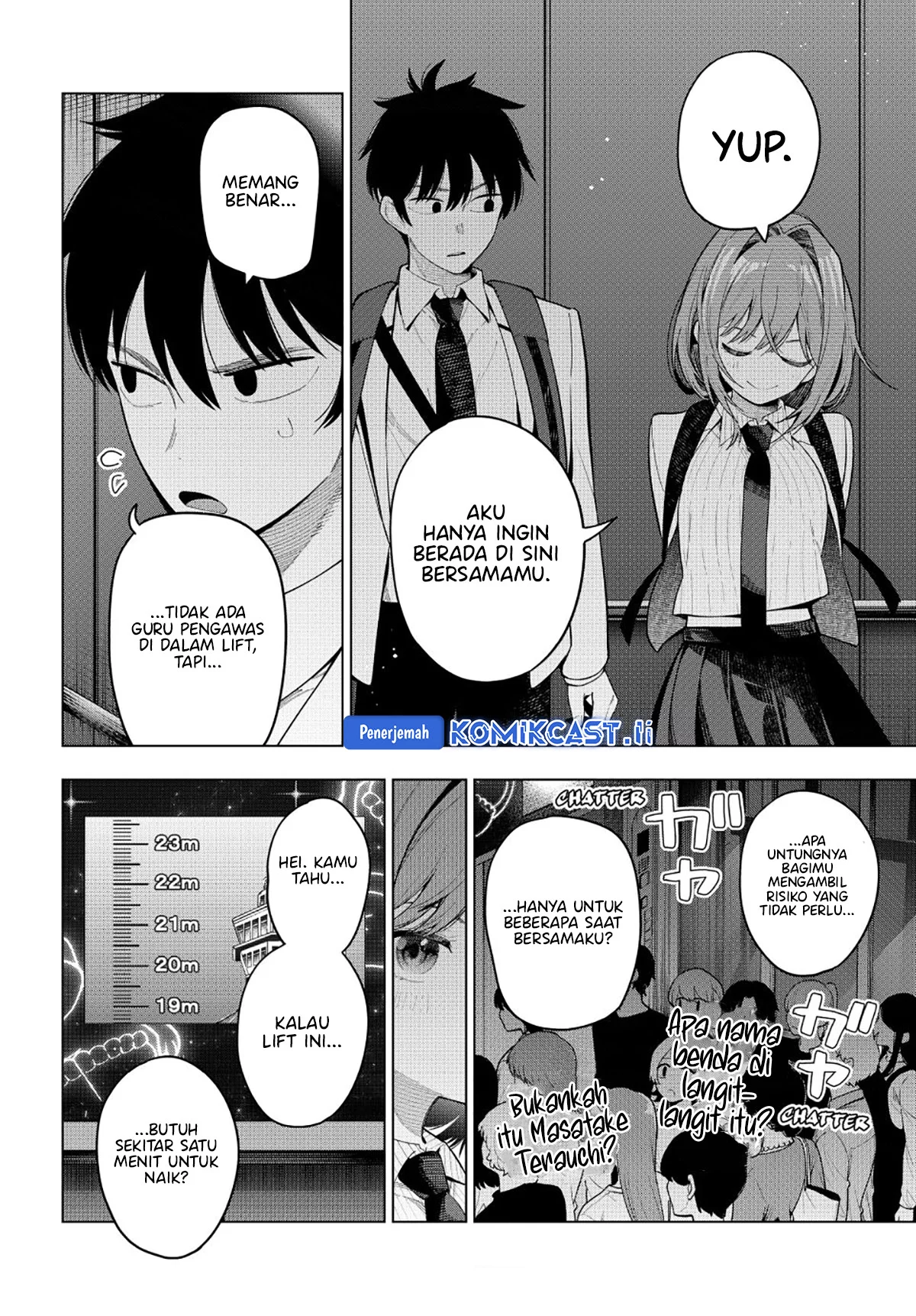 Mayonaka Heart Tune chapter 89 halaman 8