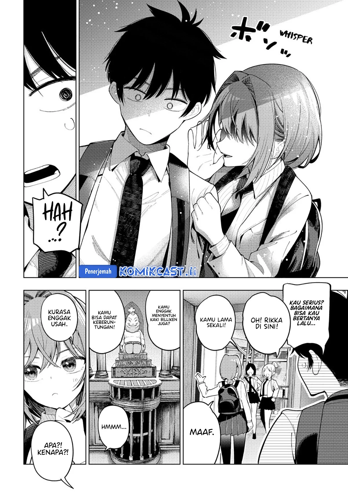 Mayonaka Heart Tune chapter 89 halaman 12