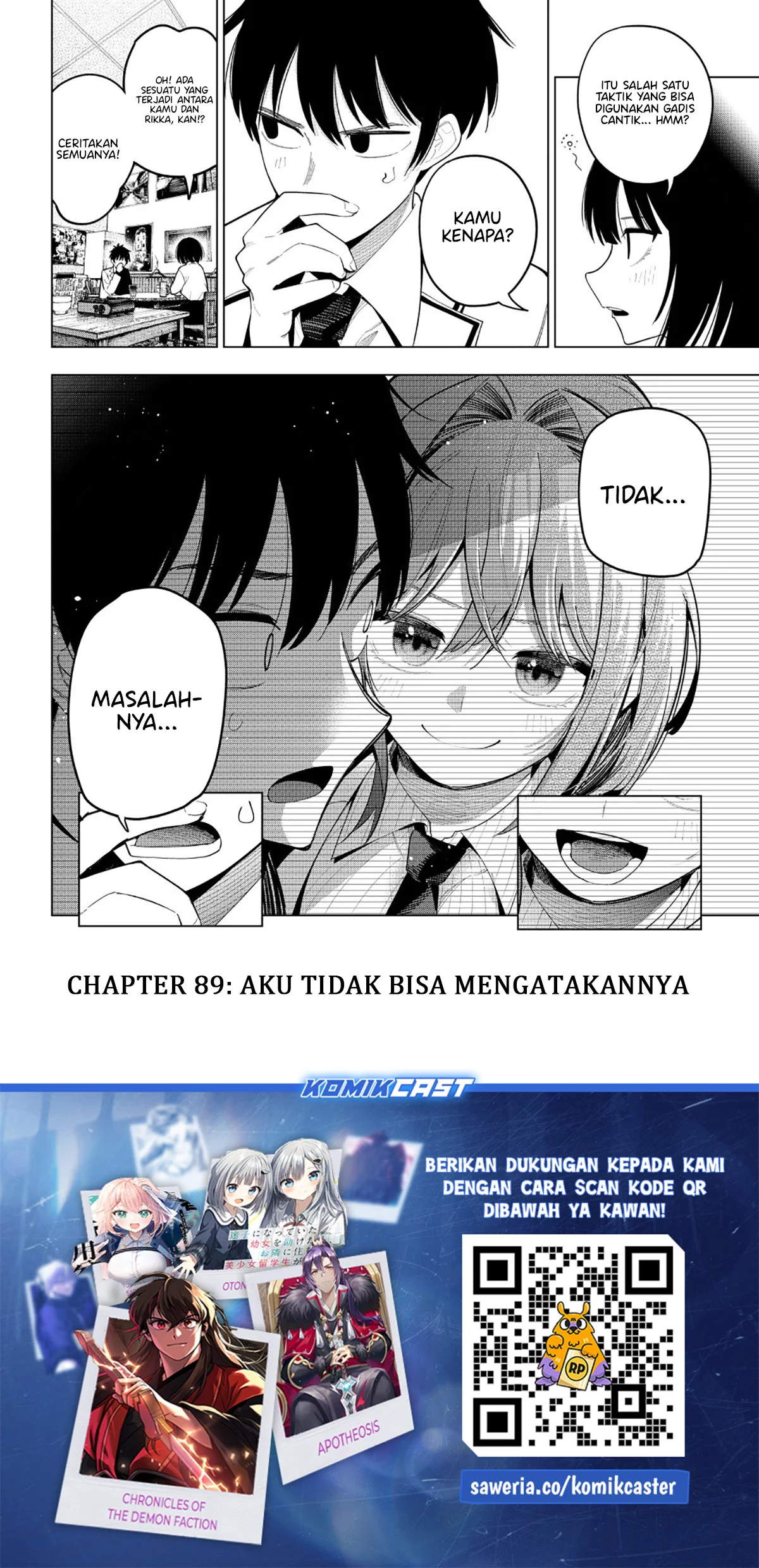 Mayonaka Heart Tune chapter 89 halaman 20