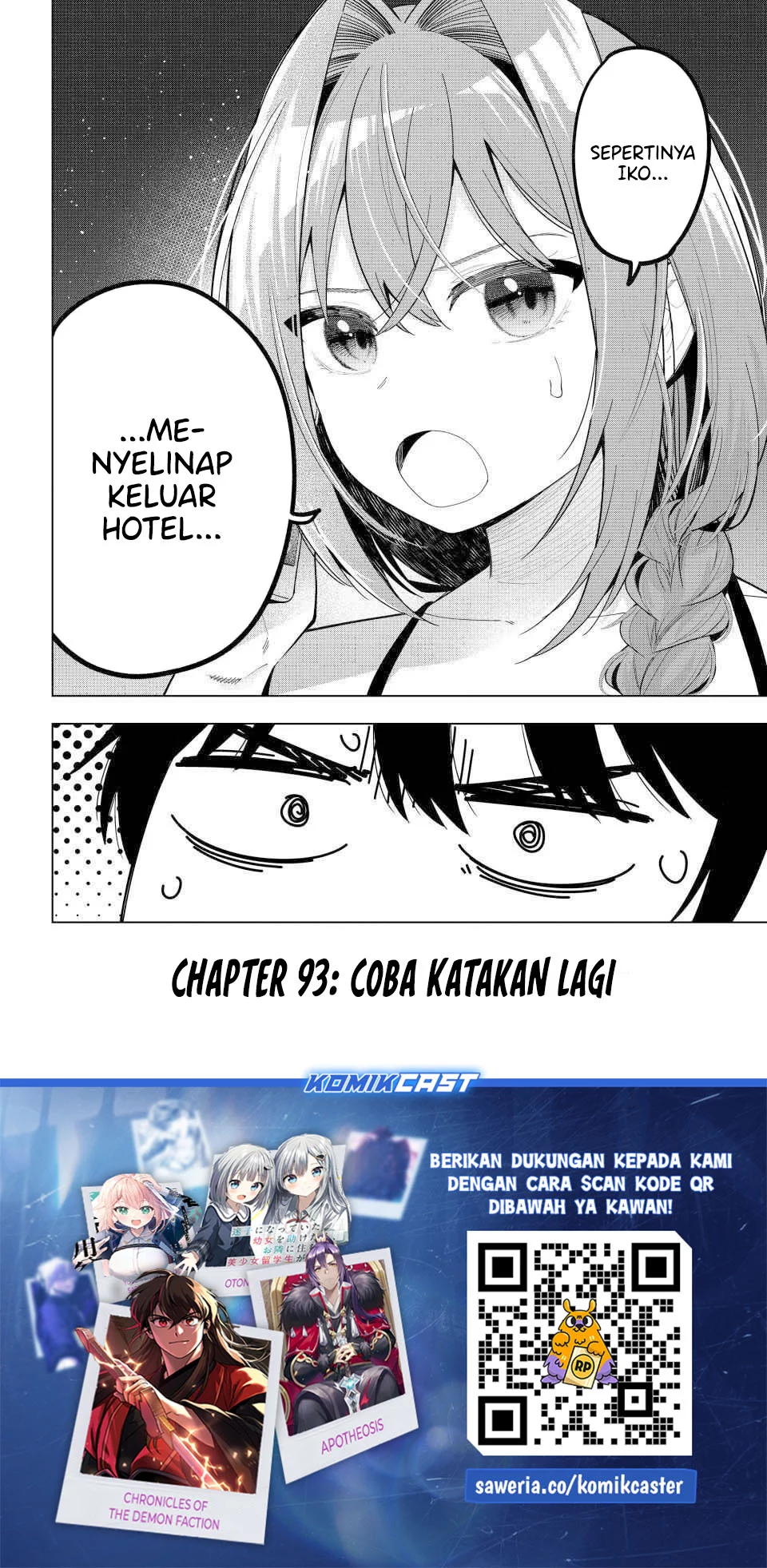 Mayonaka Heart Tune chapter 93 halaman 19