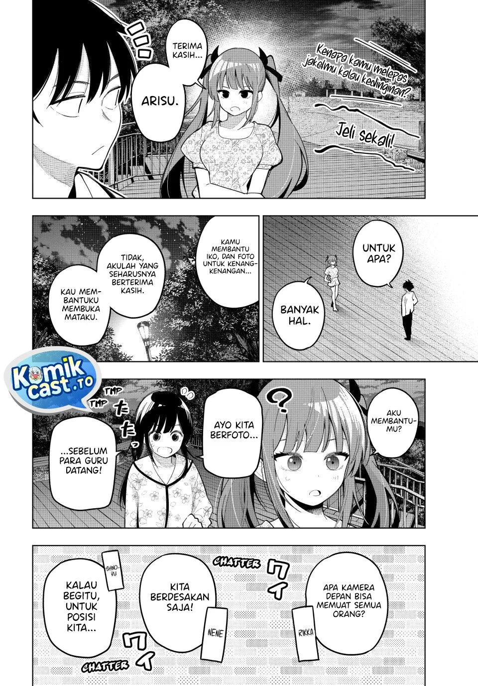Mayonaka Heart Tune chapter 97 halaman 8
