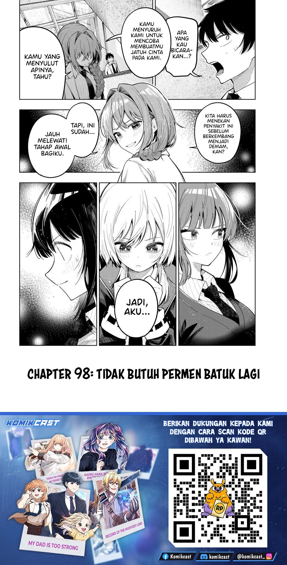 Mayonaka Heart Tune Bab 98 halaman 19