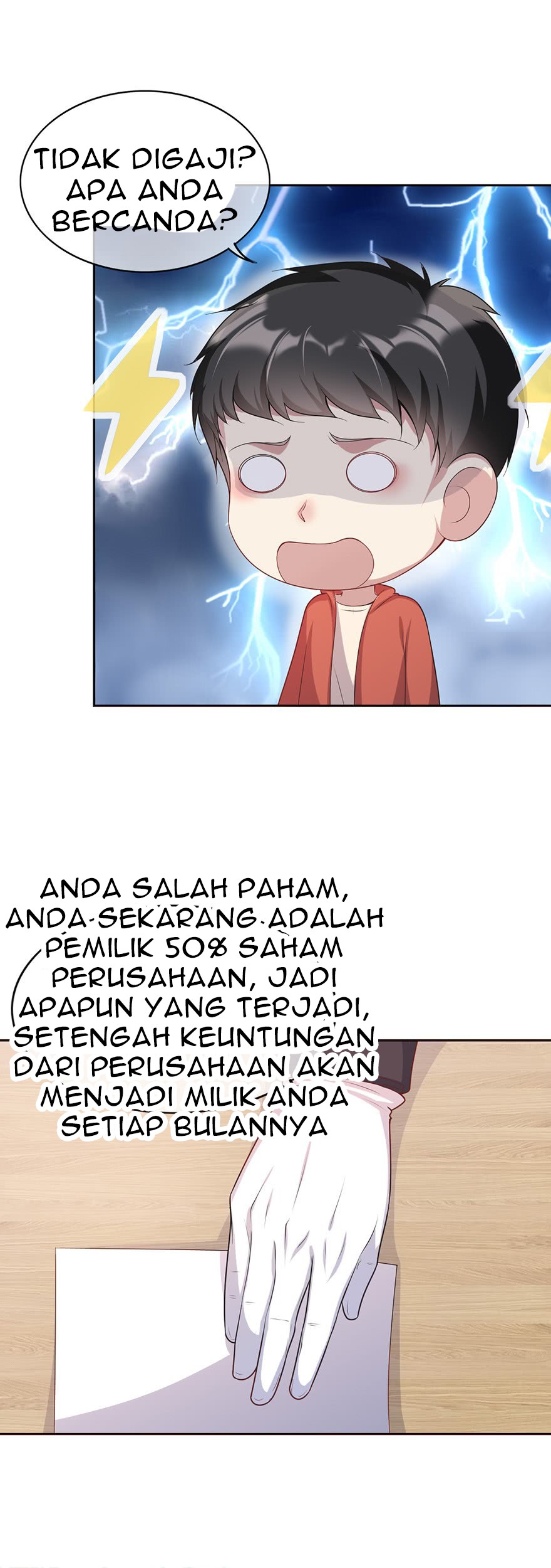 Me! Super rich! Bab 22 halaman 28