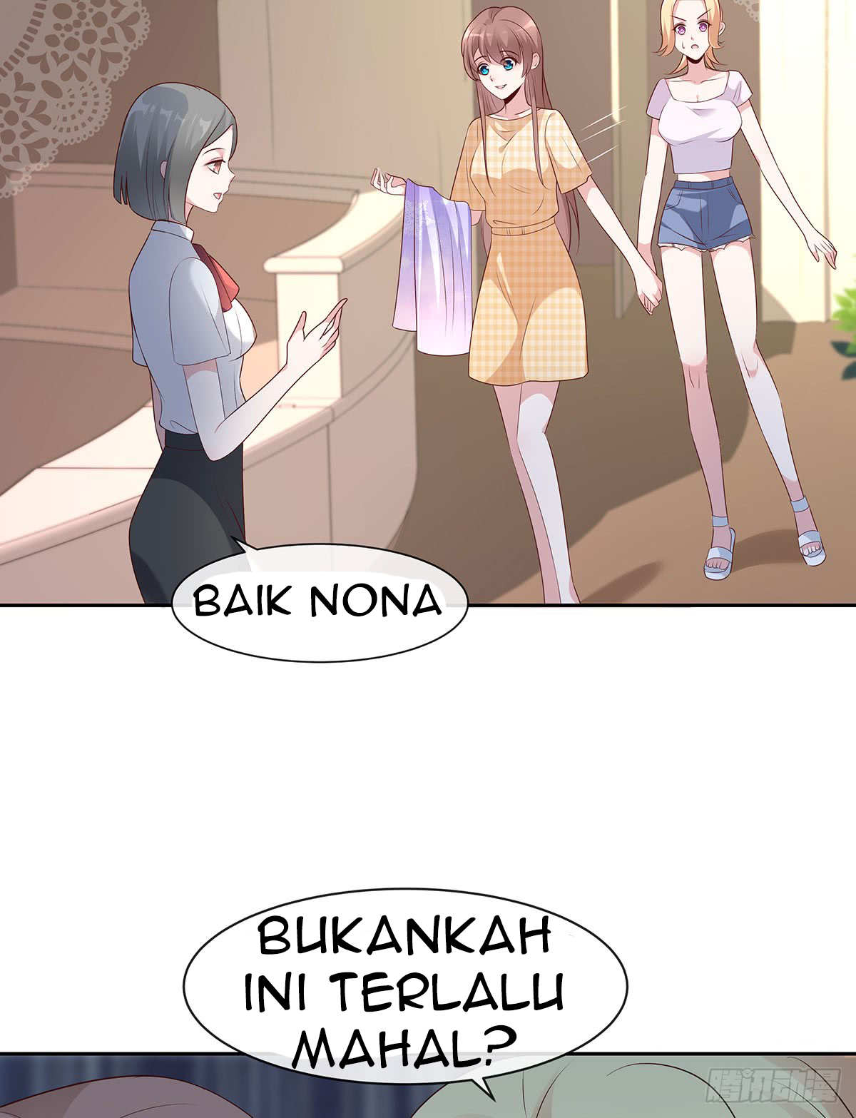 Me! Super rich! Bab 49 halaman 28