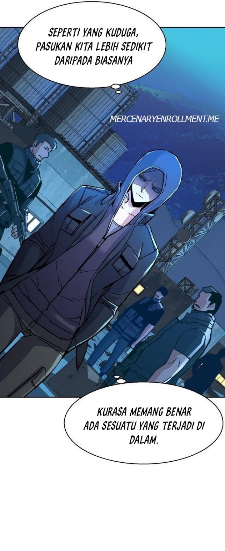 Mercenary Enrollment Bab 113 halaman 55