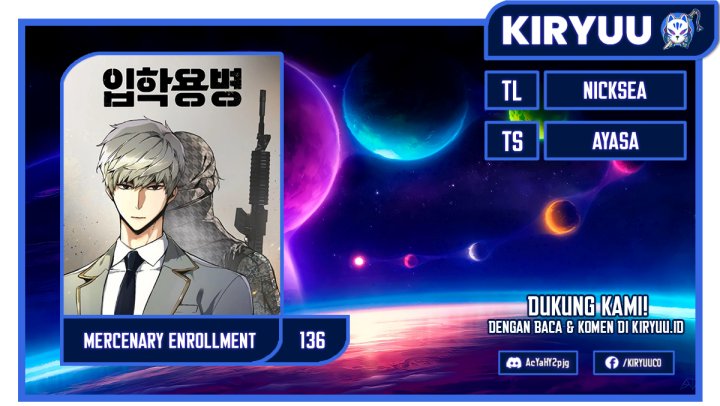Mercenary Enrollment chapter 136 halaman 1