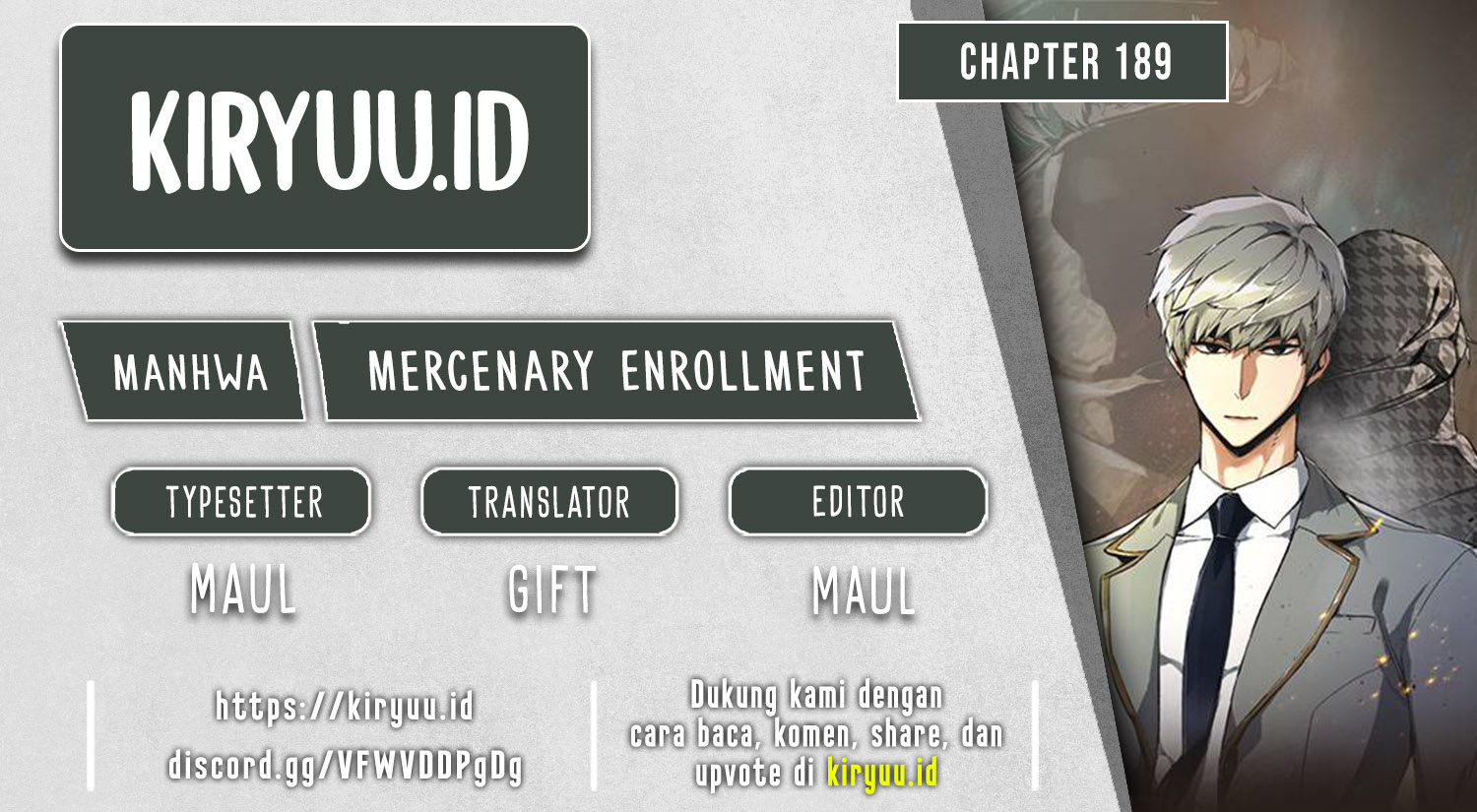 Mercenary Enrollment Bab 189 halaman 1