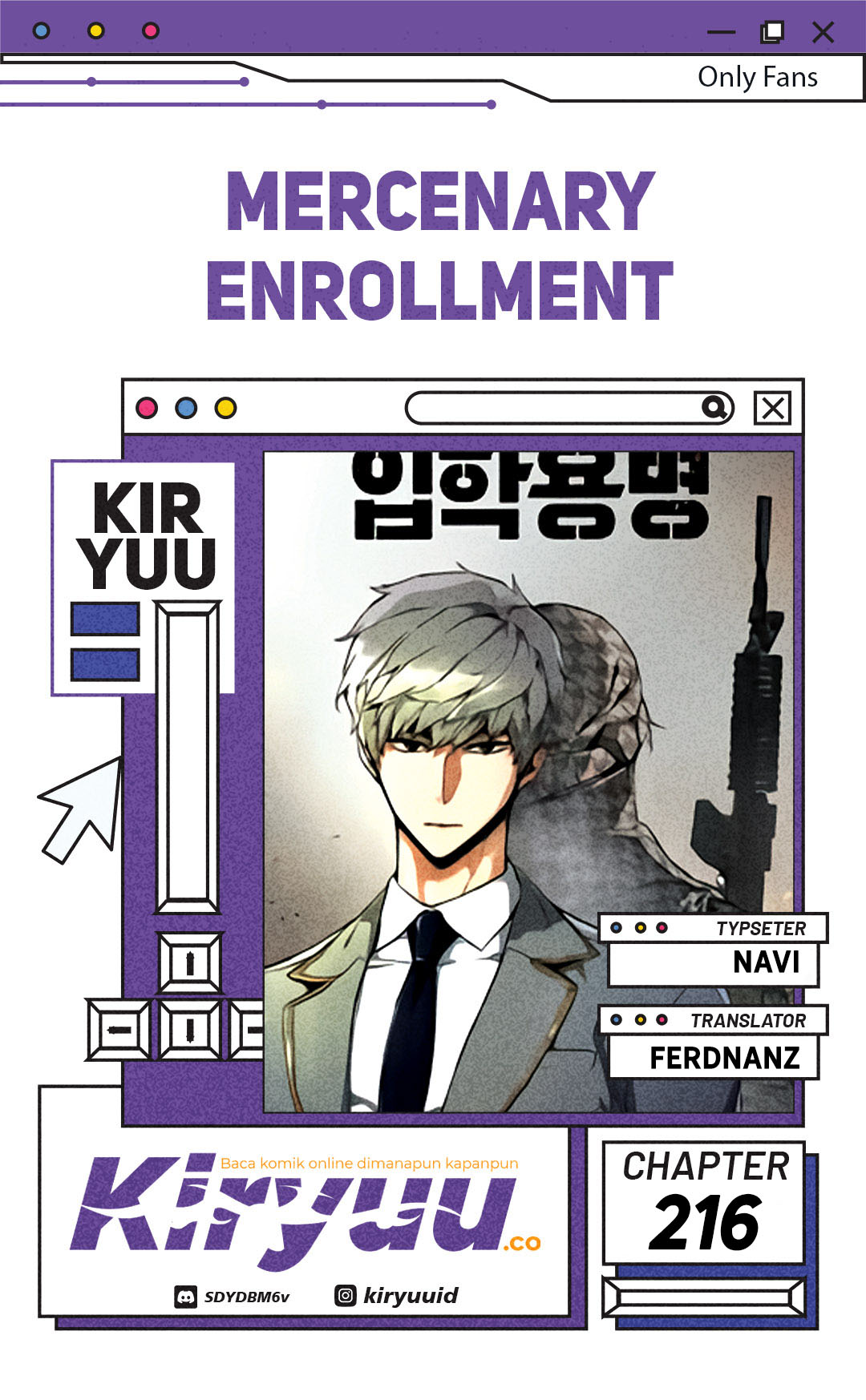 Mercenary Enrollment Bab 216 halaman 1