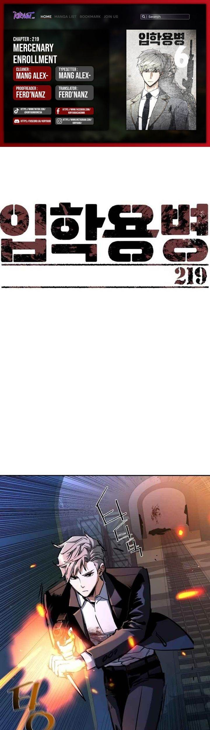 Mercenary Enrollment Bab 219 halaman 1