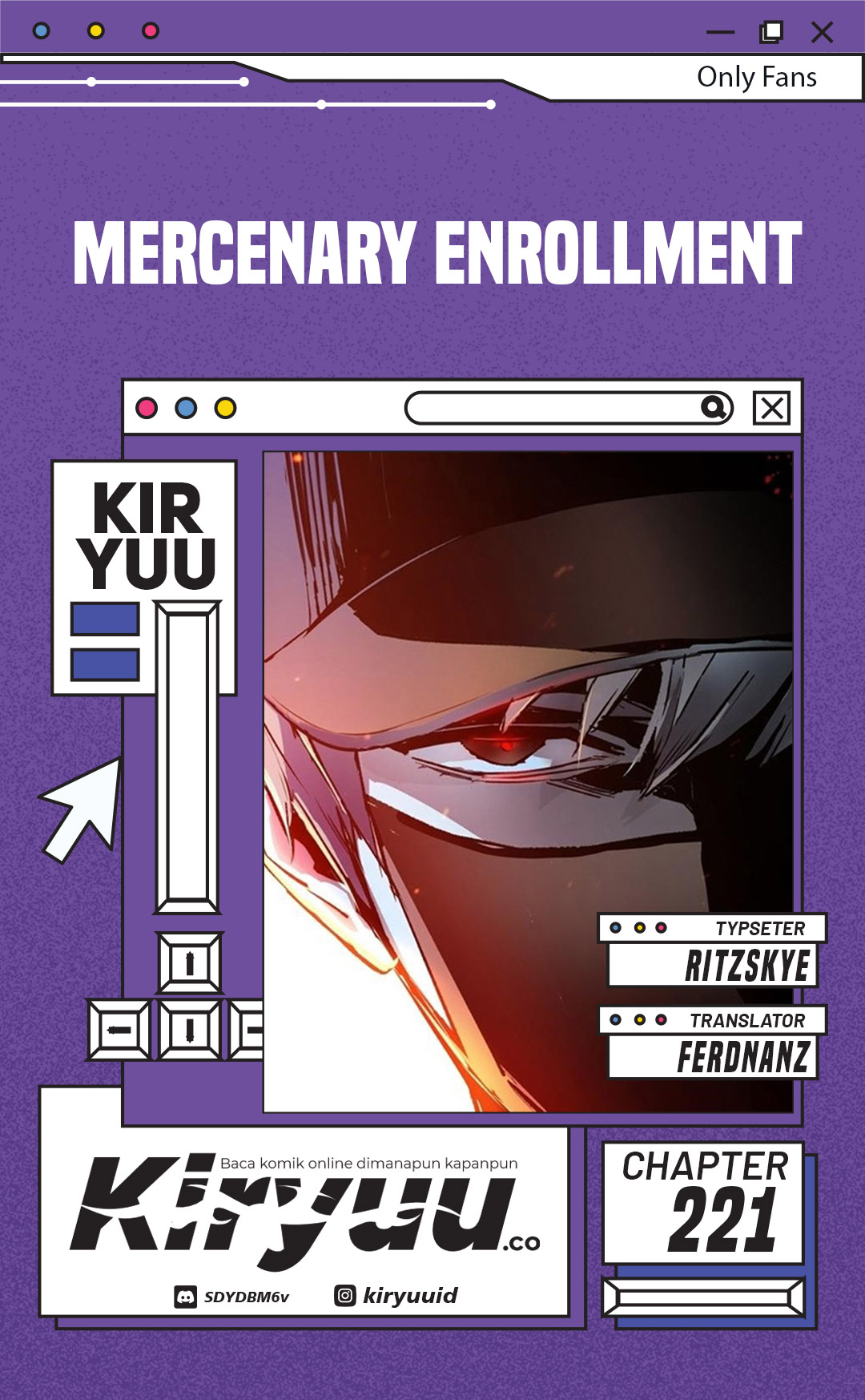Mercenary Enrollment chapter 221 halaman 1