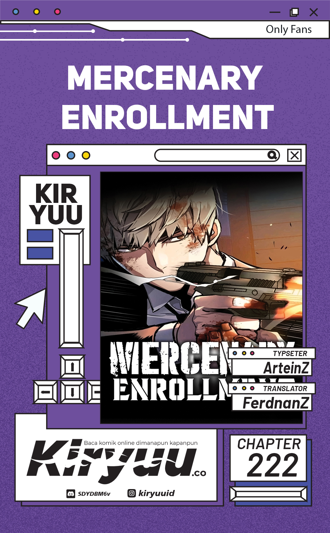 Mercenary Enrollment Bab 222 halaman 1