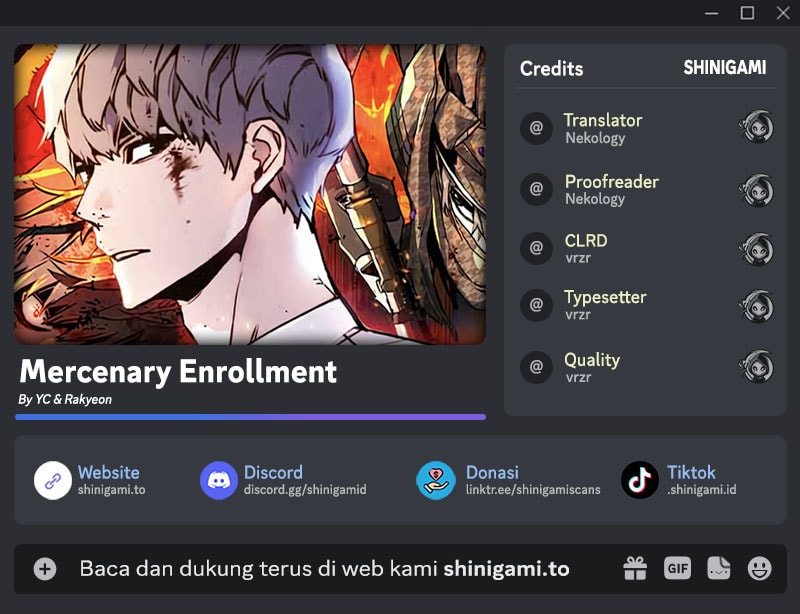 Mercenary Enrollment Bab 240 halaman 1