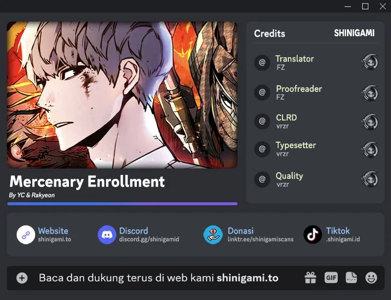Mercenary Enrollment Bab 263 halaman 1