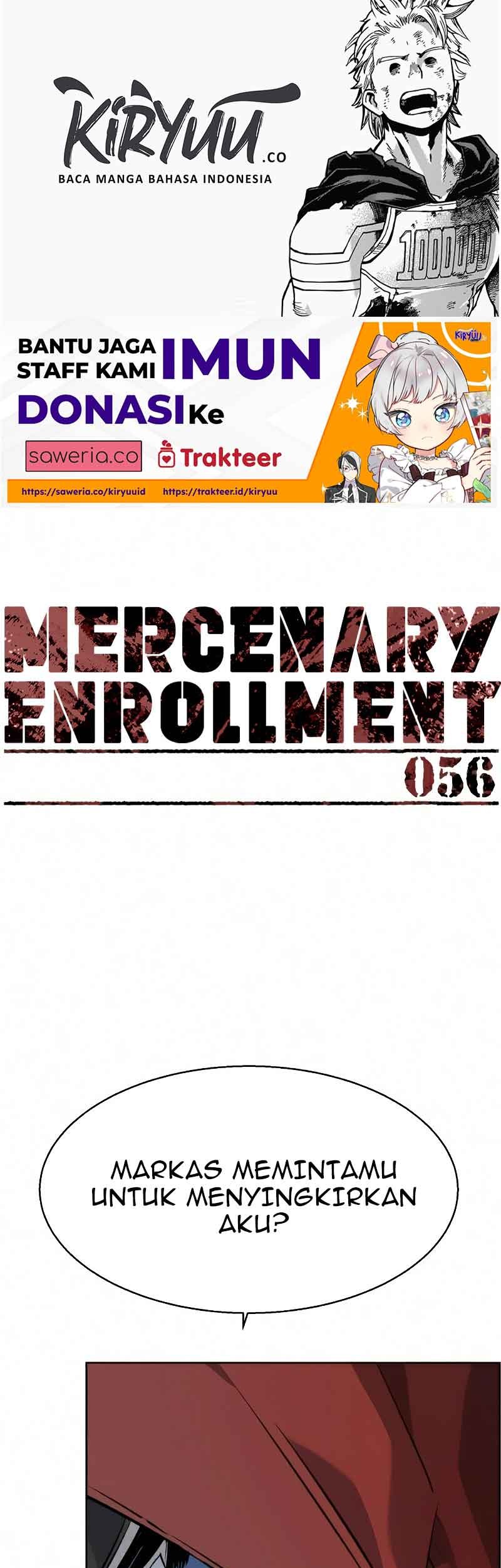 Mercenary Enrollment chapter 56 halaman 1