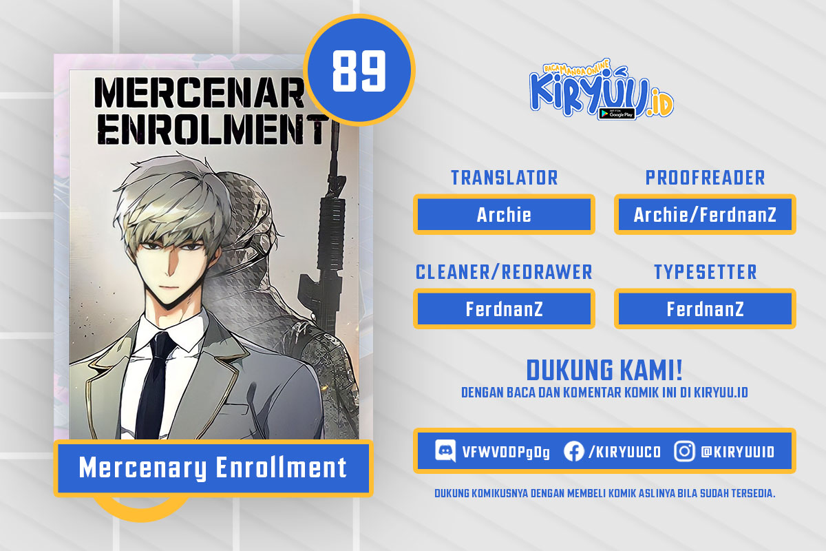 Mercenary Enrollment Bab 89 halaman 1