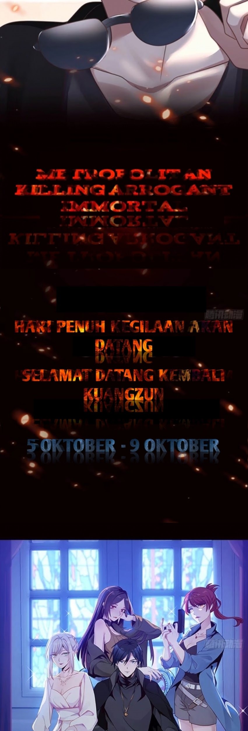 Metropolitan Killing Arrogant Immortal chapter 00 halaman 4