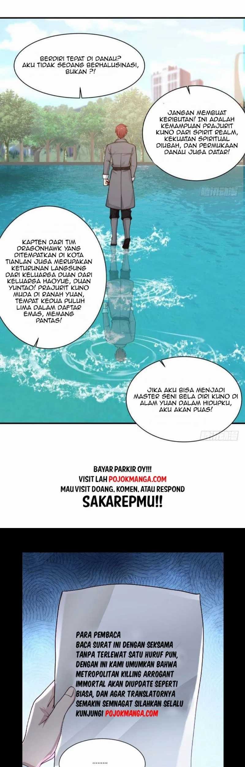 Metropolitan Killing Arrogant Immortal Bab 35 halaman 16