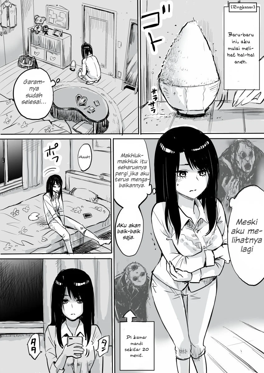 Mieruko-chan Bab 3 halaman 1