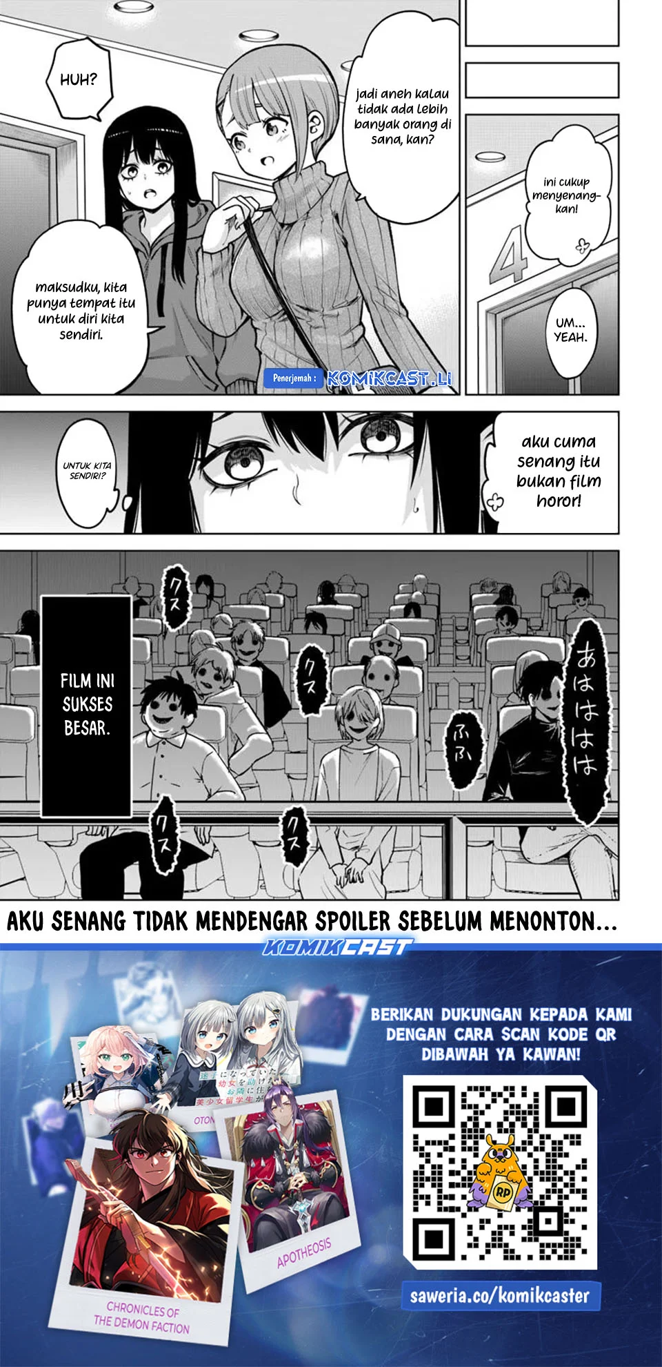 Mieruko-chan Bab 65.5 halaman 8