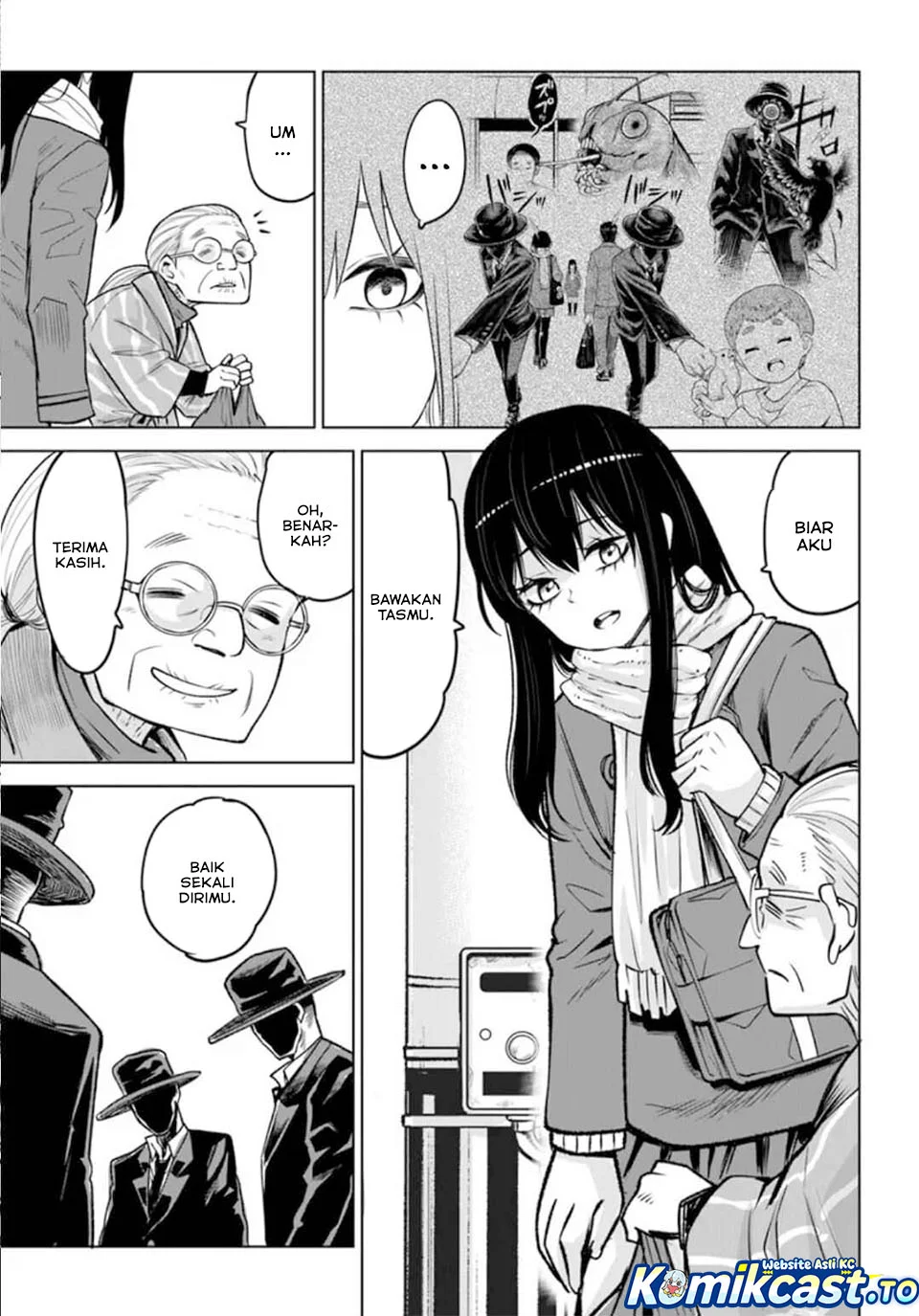Mieruko-chan Bab 68 halaman 21