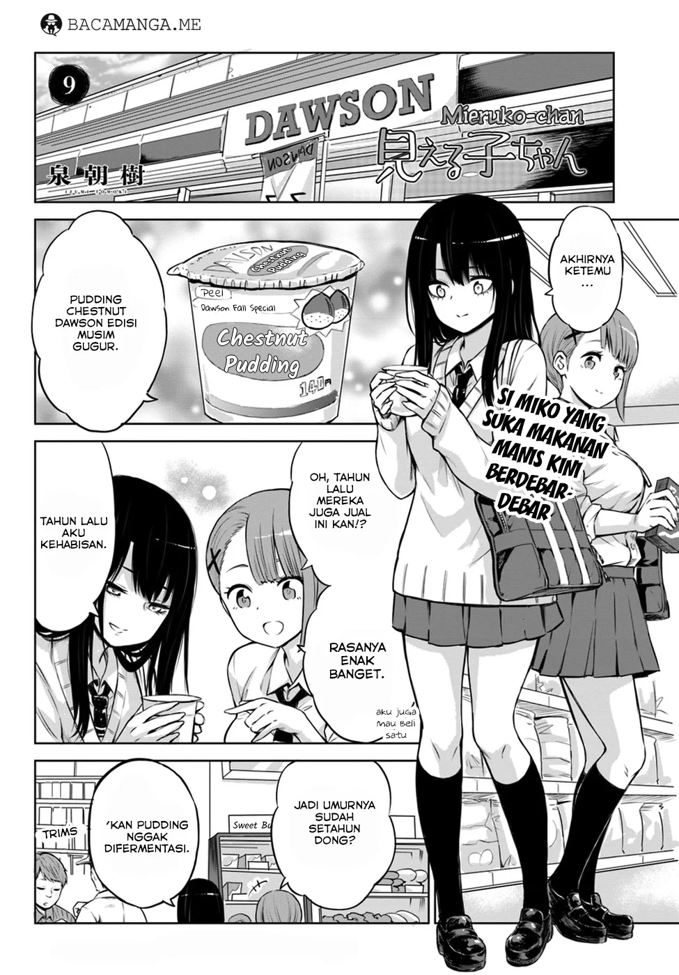 Mieruko-chan Bab 9 halaman 1