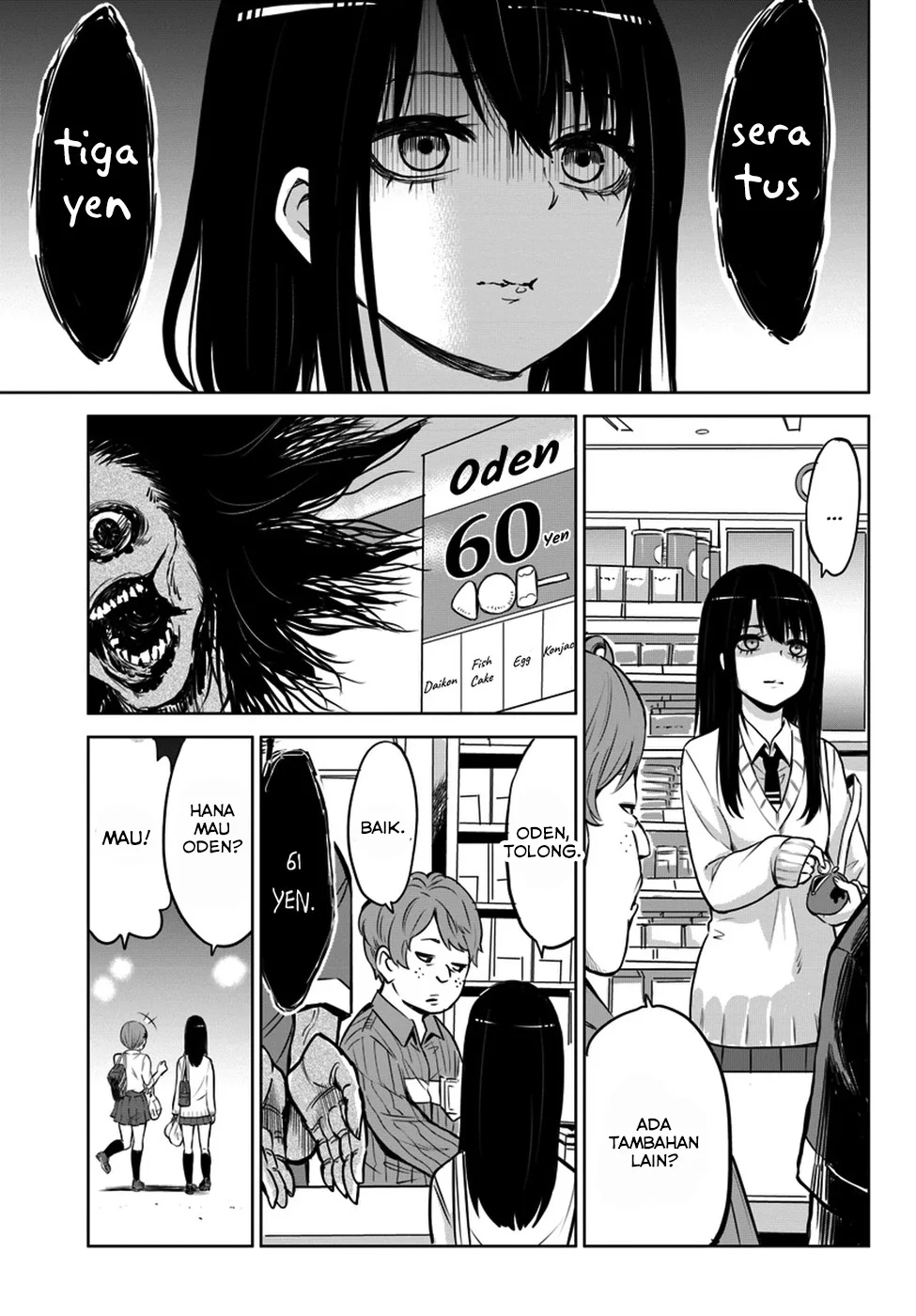 Mieruko-chan Bab 9 halaman 4