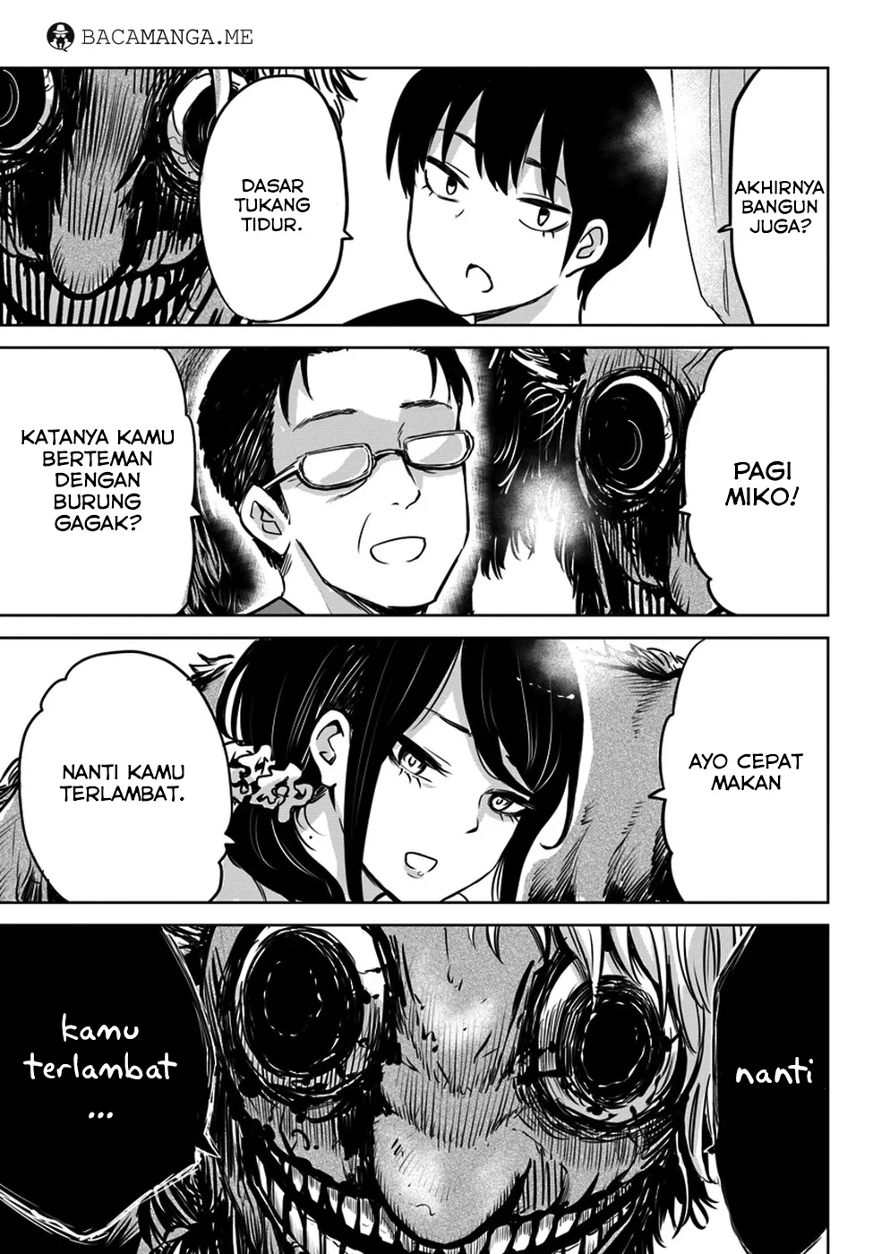 Mieruko-chan Bab 9 halaman 8