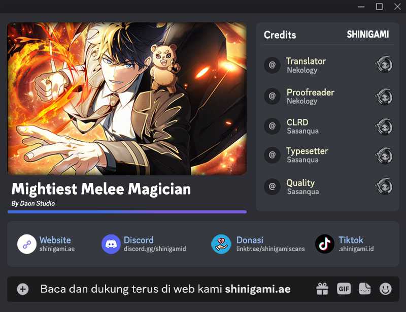 Mightiest Melee Magician chapter 21 halaman 1