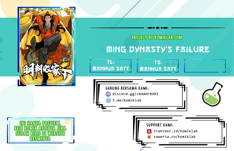 Ming Dynasty’s Failure Bab 01 halaman 1