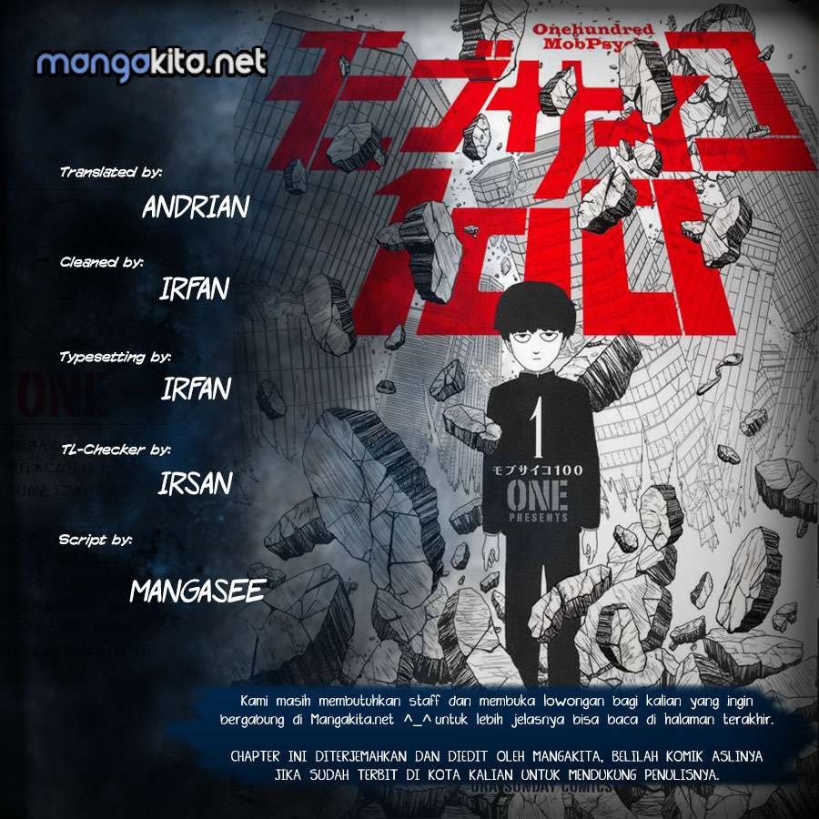 Mob Psycho 100 Bab 13 halaman 1
