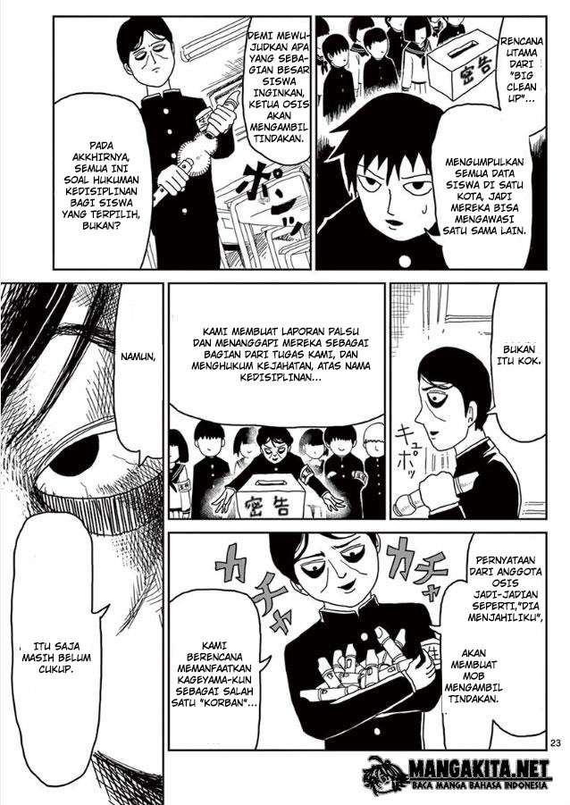 Mob Psycho 100 chapter 23 halaman 24