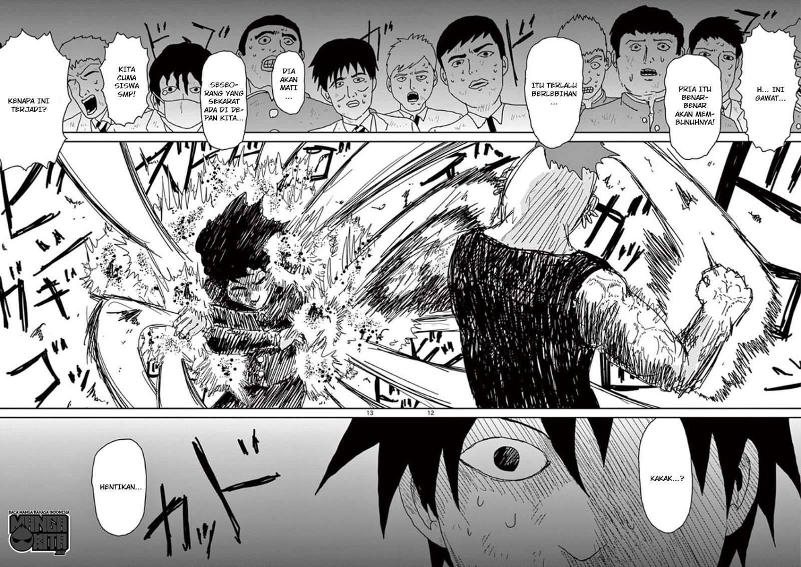 Mob Psycho 100 chapter 32 halaman 13