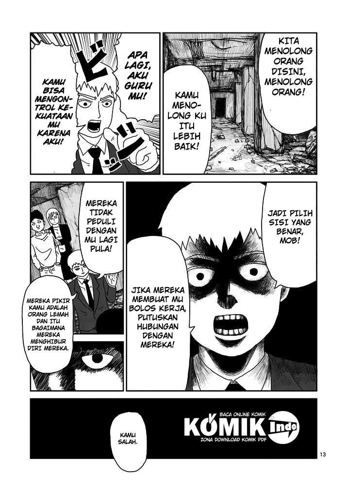 Mob Psycho 100 chapter 68 halaman 14