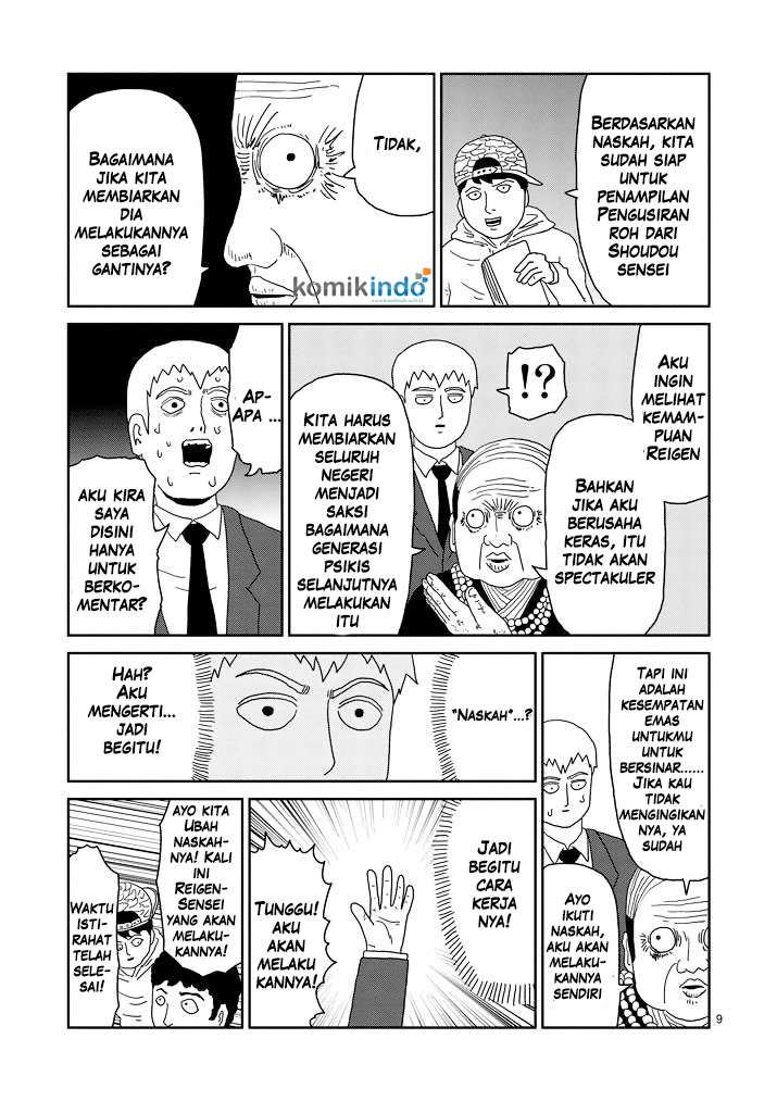 Mob Psycho 100 chapter 71 halaman 10