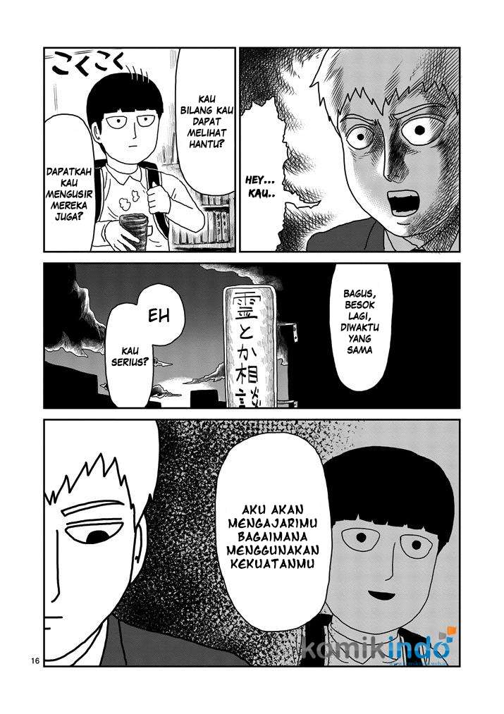 Mob Psycho 100 chapter 73 halaman 17