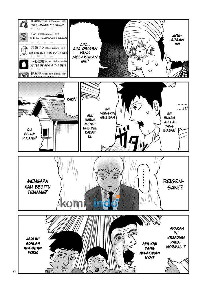 Mob Psycho 100 chapter 73 halaman 23