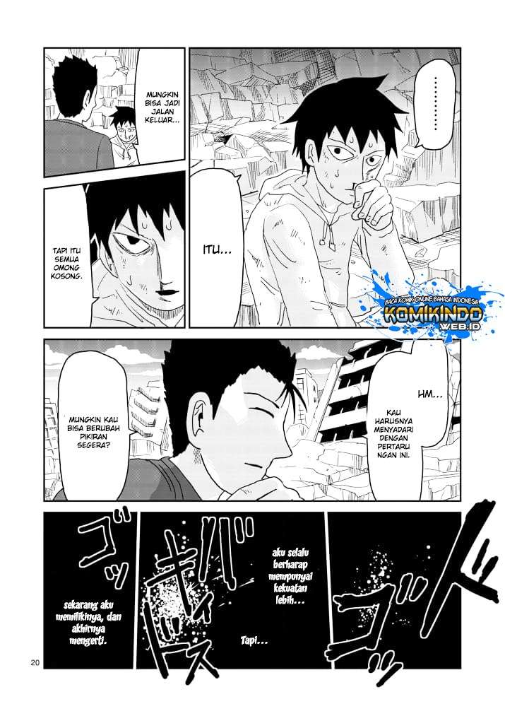 Mob Psycho 100 chapter 86 halaman 23